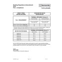 Dorchester DR-RS thermal efficiency sheet