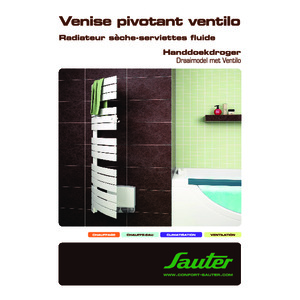 Notice sèche-serviettes Venise Pivotant Ventilo 3CS N°1327 à N°1429