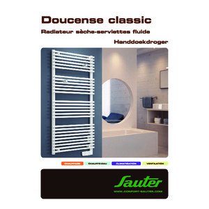 Notice sèche-serviettes Doucense Classic de N°1327 à N°1652