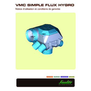 notice VMC Simple Flux Hygroréglable