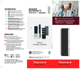 Notice première utilisation Enceinte Multiroom Thermor by Cabasse