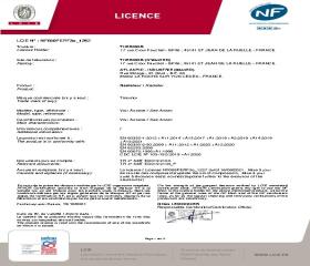 Licence NF Ingenio 3 Horizontal