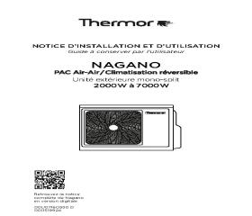 THERMOR 873944-872944 - Ensemble de Climatisation Réversible Nagano