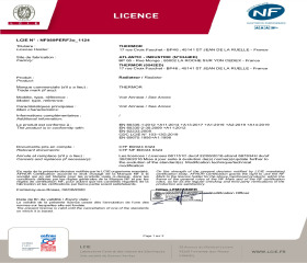 Licence NF Ovation 3 Horizontal