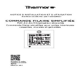 NOTICE NAGANO COMMANDE FILAIRE SIMPLIFIEE ANCIENNE VERSION