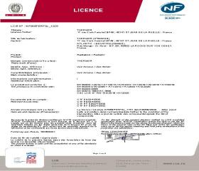 Licence NF Ingenio 3 Vertical