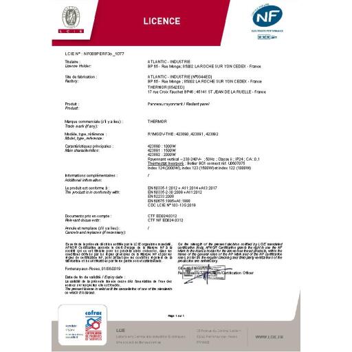 Licence NF Emotion 4 Vertical