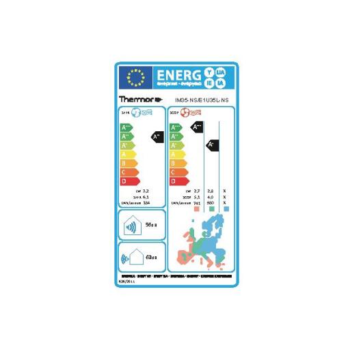 Etiquette ERP Niseko UI/UE Murale 3500W